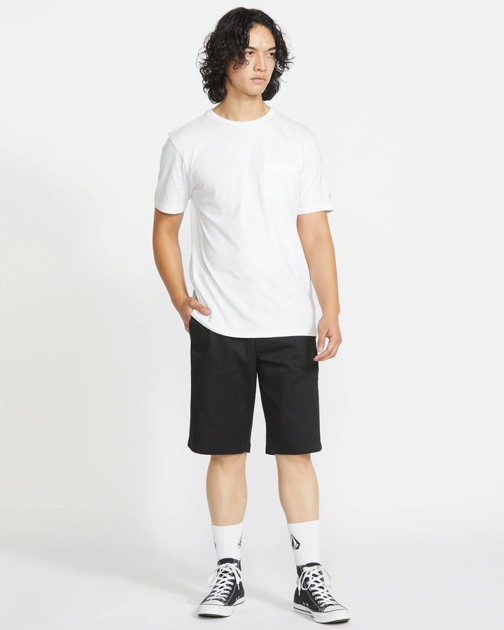 Volcom Frickin Modern Stretch Shorts - Black - Sun Diego Boardshop