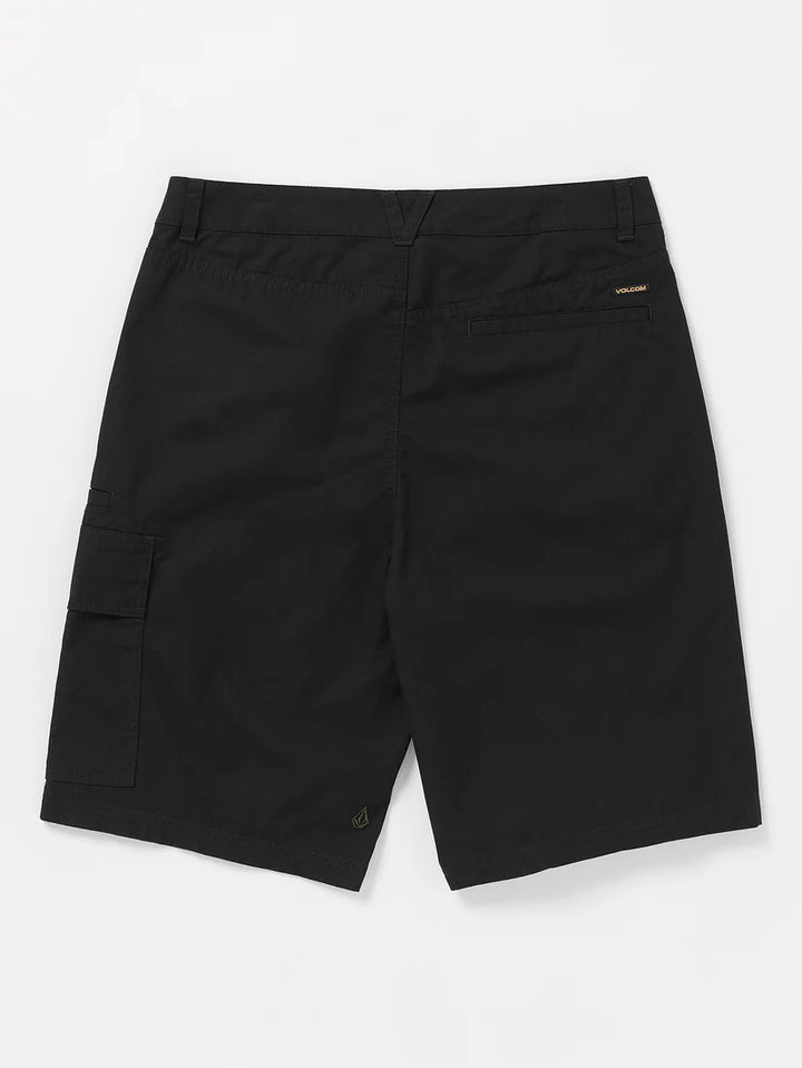 Volcom Grand Fang Cargo Shorts - BLACK - Sun Diego Boardshop