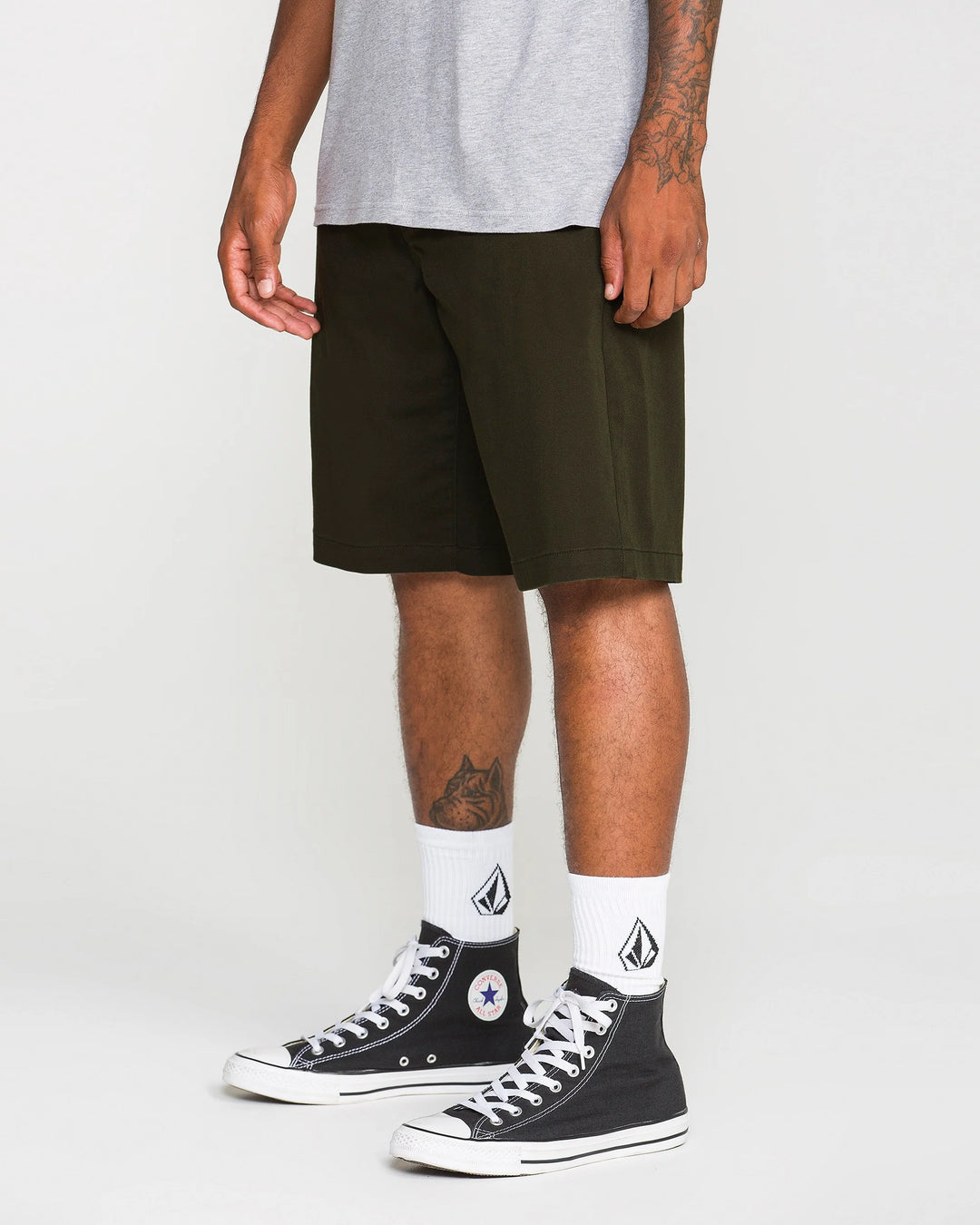Volcom Men's Men's Frickin Modern Stretch Shorts - Rosin - Sun Diego Boardshop