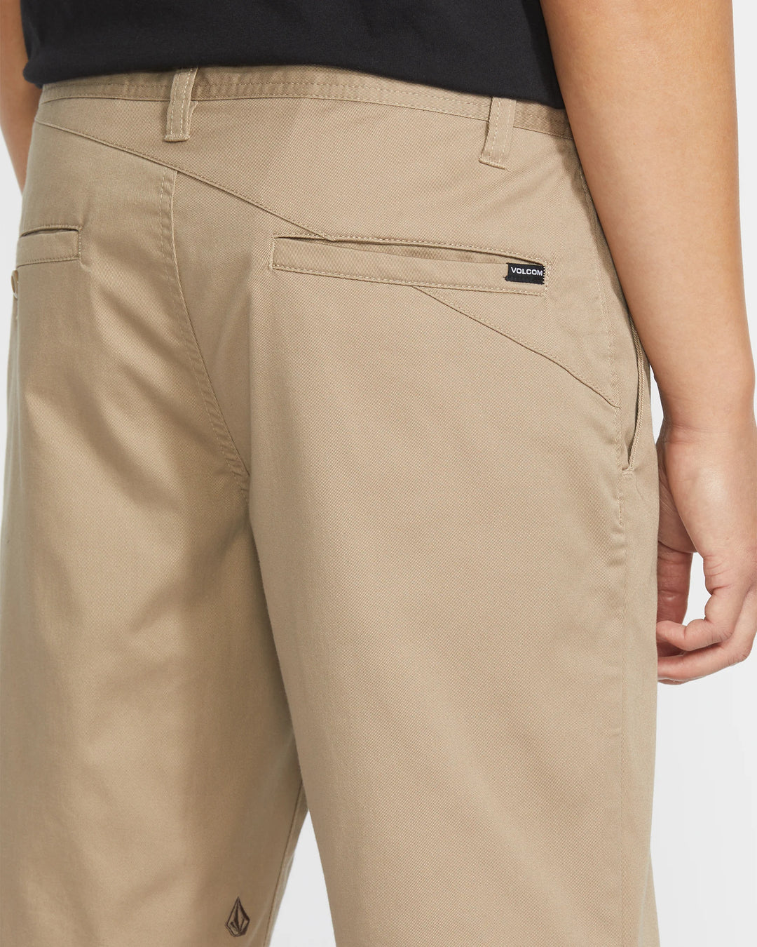 Volcom Men's Frickin Modern Stretch Shorts - Khaki - Sun Diego Boardshop