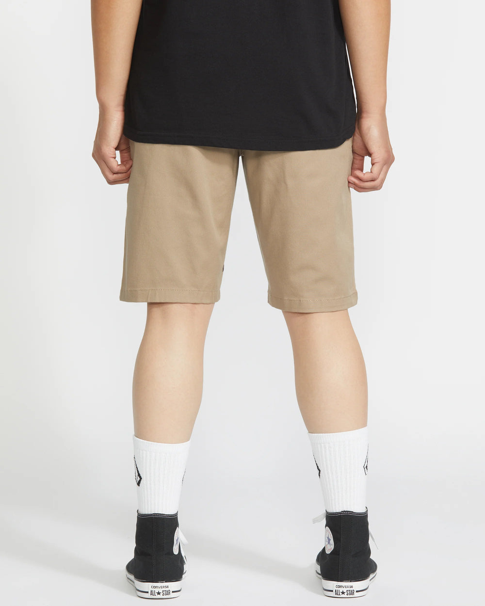 Volcom Men's Frickin Modern Stretch Shorts - Khaki - Sun Diego Boardshop