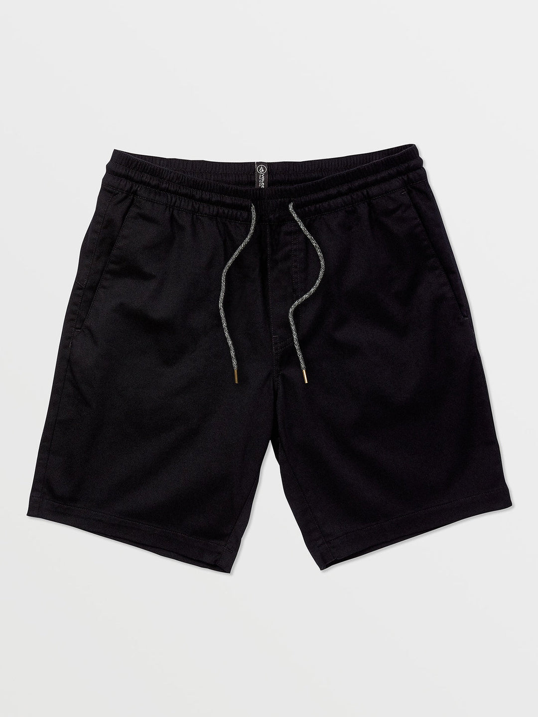 Volcom Frickin Elastic Waist Shorts - Black - Sun Diego Boardshop