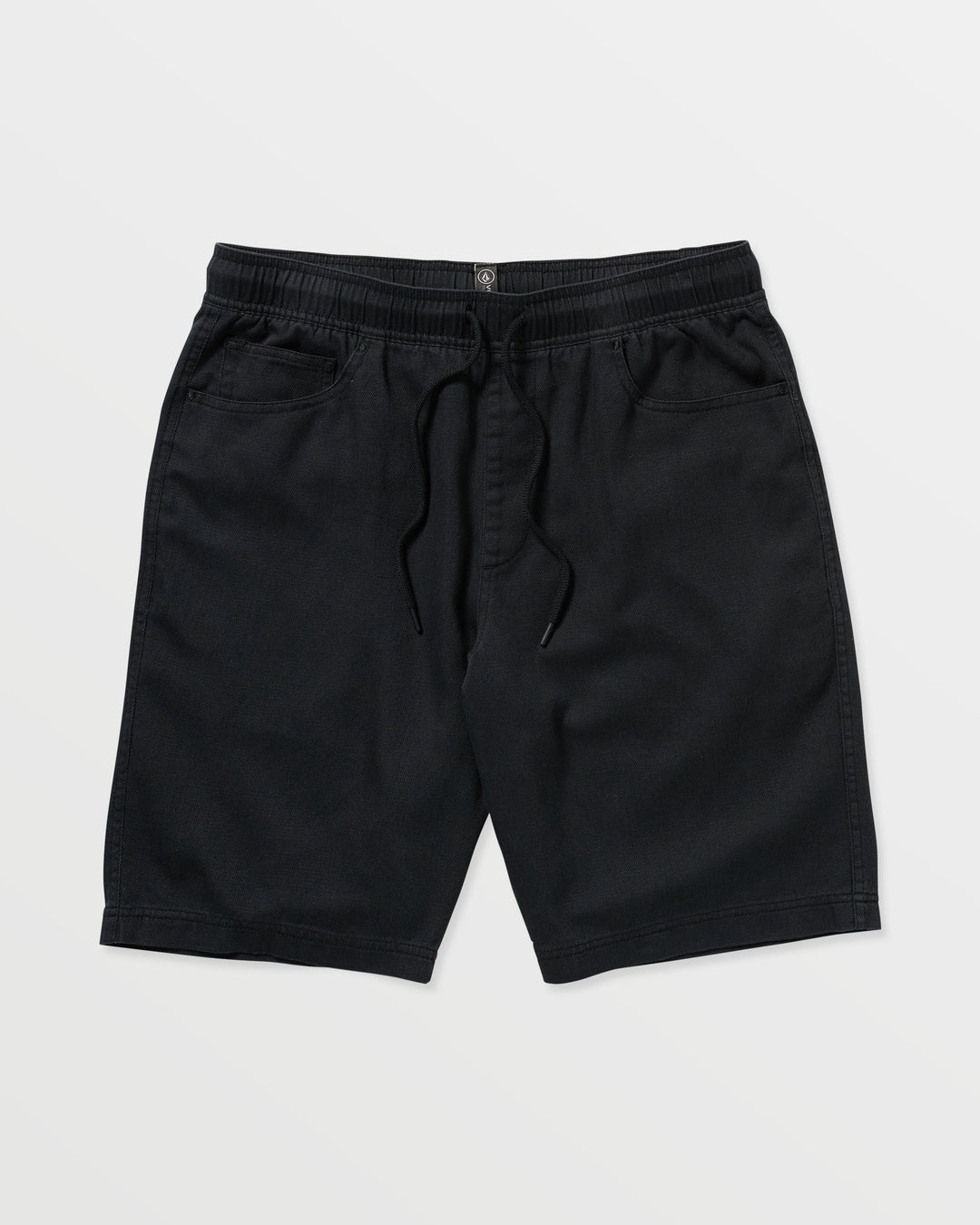 Volcom Vs91 Elastic Waist Shorts 20" - Black - Sun Diego Boardshop