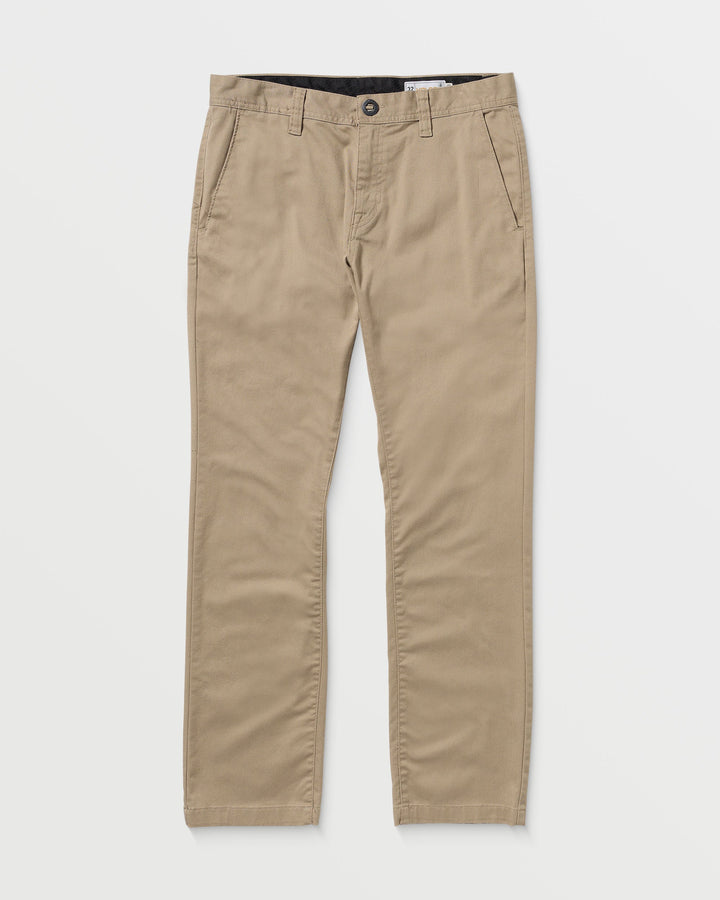 Volcom Men's Frickin Modern Stretch Pants - Khaki - Sun Diego Boardshop