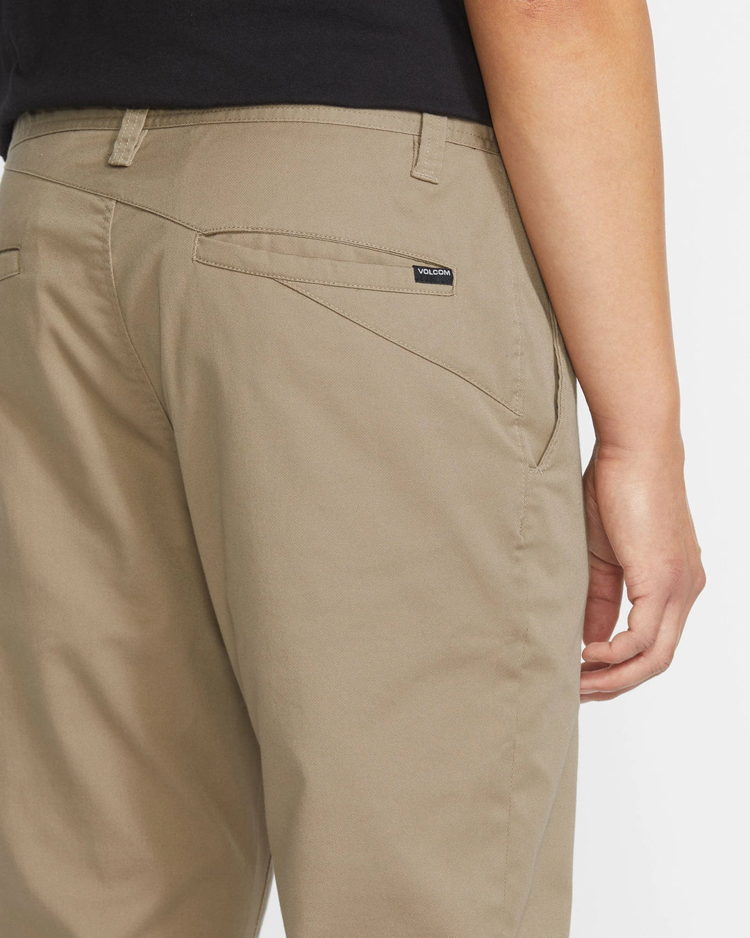 Volcom Men's Frickin Modern Stretch Pants - Khaki - Sun Diego Boardshop