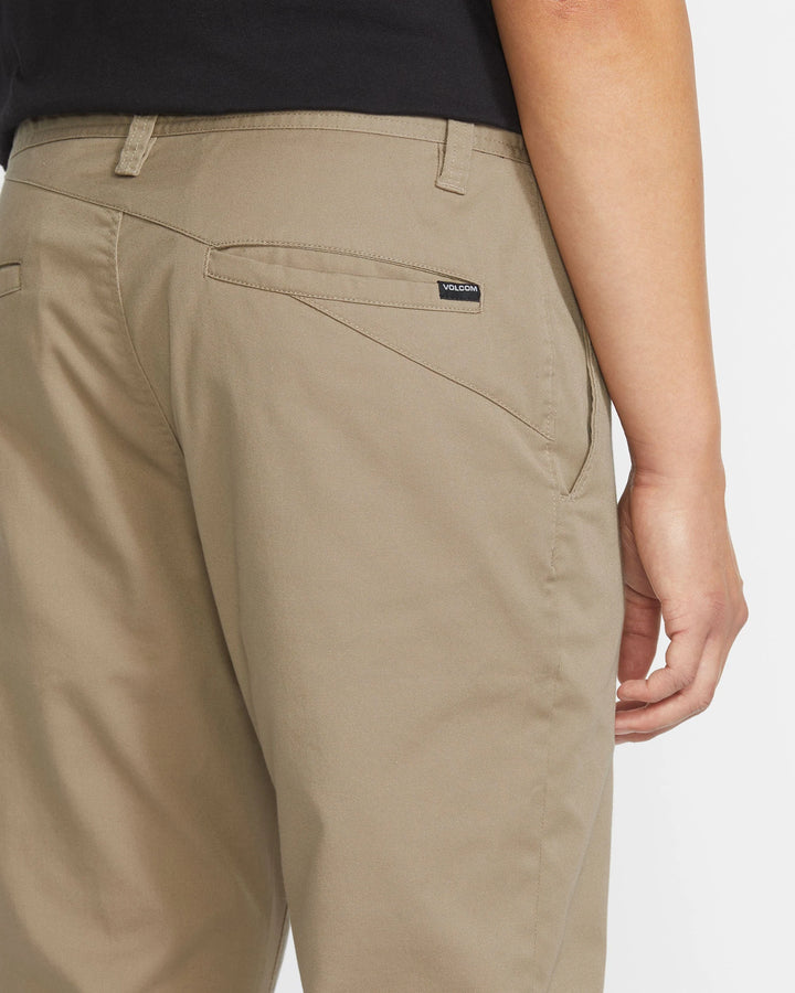 Volcom Men's Frickin Modern Stretch Pants - Khaki - Sun Diego Boardshop