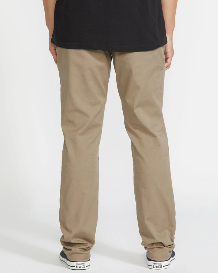 Volcom Men's Frickin Modern Stretch Pants - Khaki - Sun Diego Boardshop