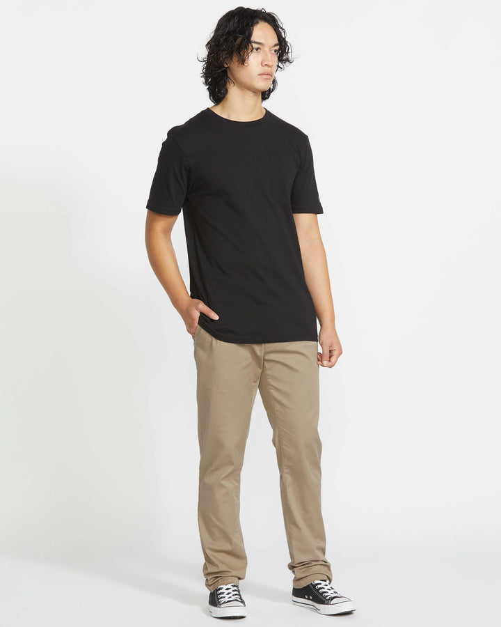 Volcom Men's Frickin Modern Stretch Pants - Khaki - Sun Diego Boardshop