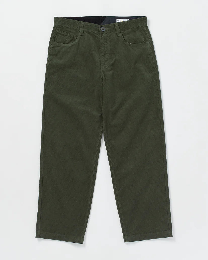 Volcom Frickin Loose Tapered Corduroy Pants - SQUADRON GREEN - Sun Diego Boardshop