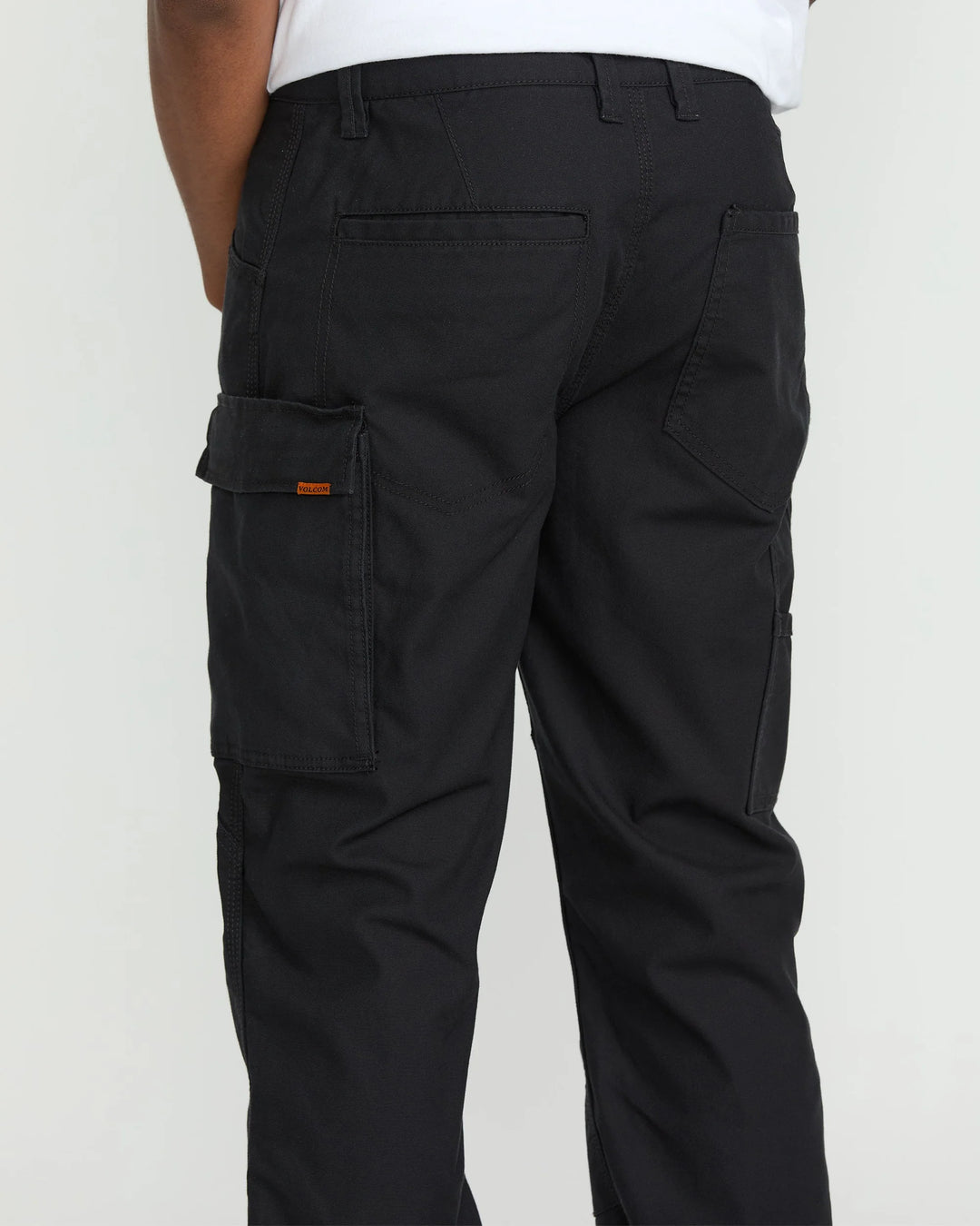 Volcom Men's Caliper II Relaxed Work Pants - Black - Sun Diego Boardshop