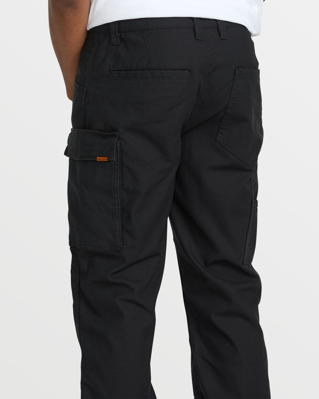Volcom Men's Caliper II Relaxed Work Pants - Black - Sun Diego Boardshop