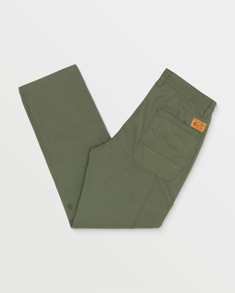 Volcom Workwear Gage Work Pants - SQUADRON GREEN - Sun Diego Boardshop