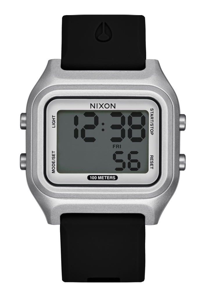 Nixon Ripper Digital Watch  - SILVER/BLACK - Sun Diego Boardshop