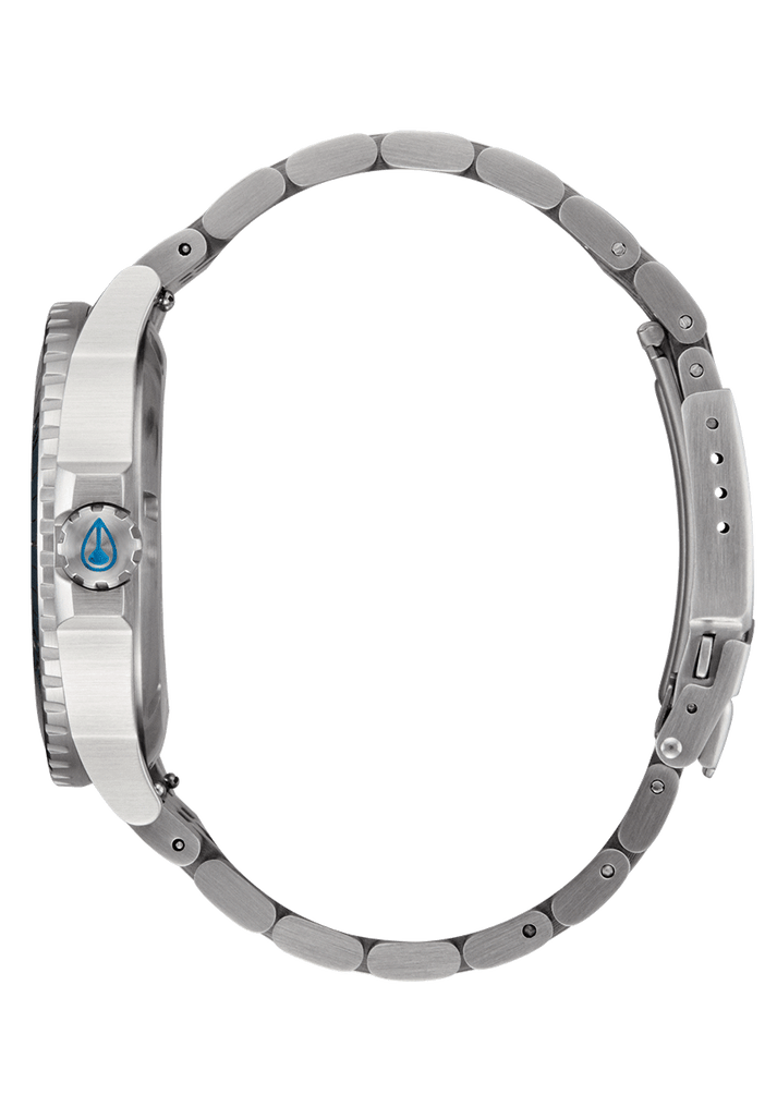 Nixon Stinger 44 - SILVER/BYRON BLUE/GREEN - Sun Diego Boardshop