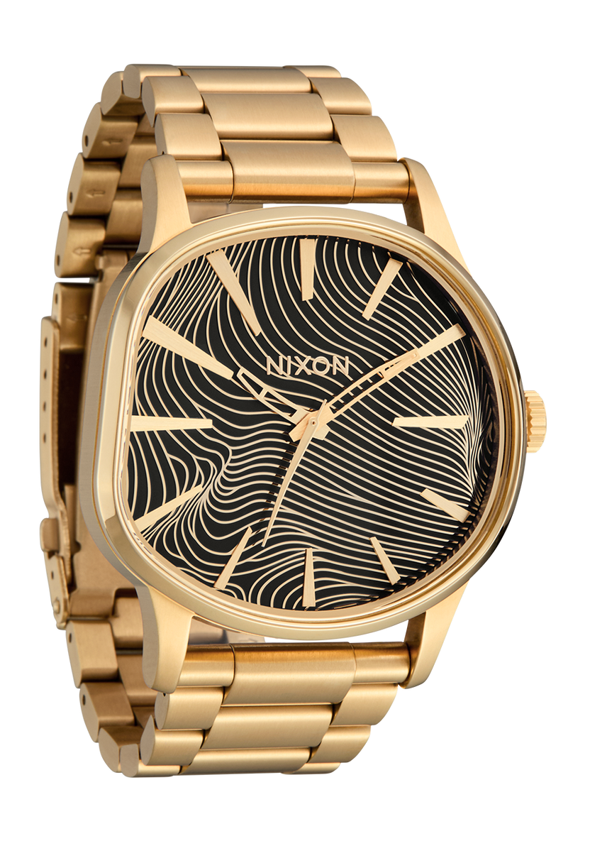 Nixon Sentry Wobble - 4Th Dim Gold/Black - Sun Diego Boardshop