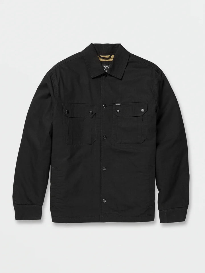 Volcom Larkin Jacket - BLACK - Sun Diego Boardshop