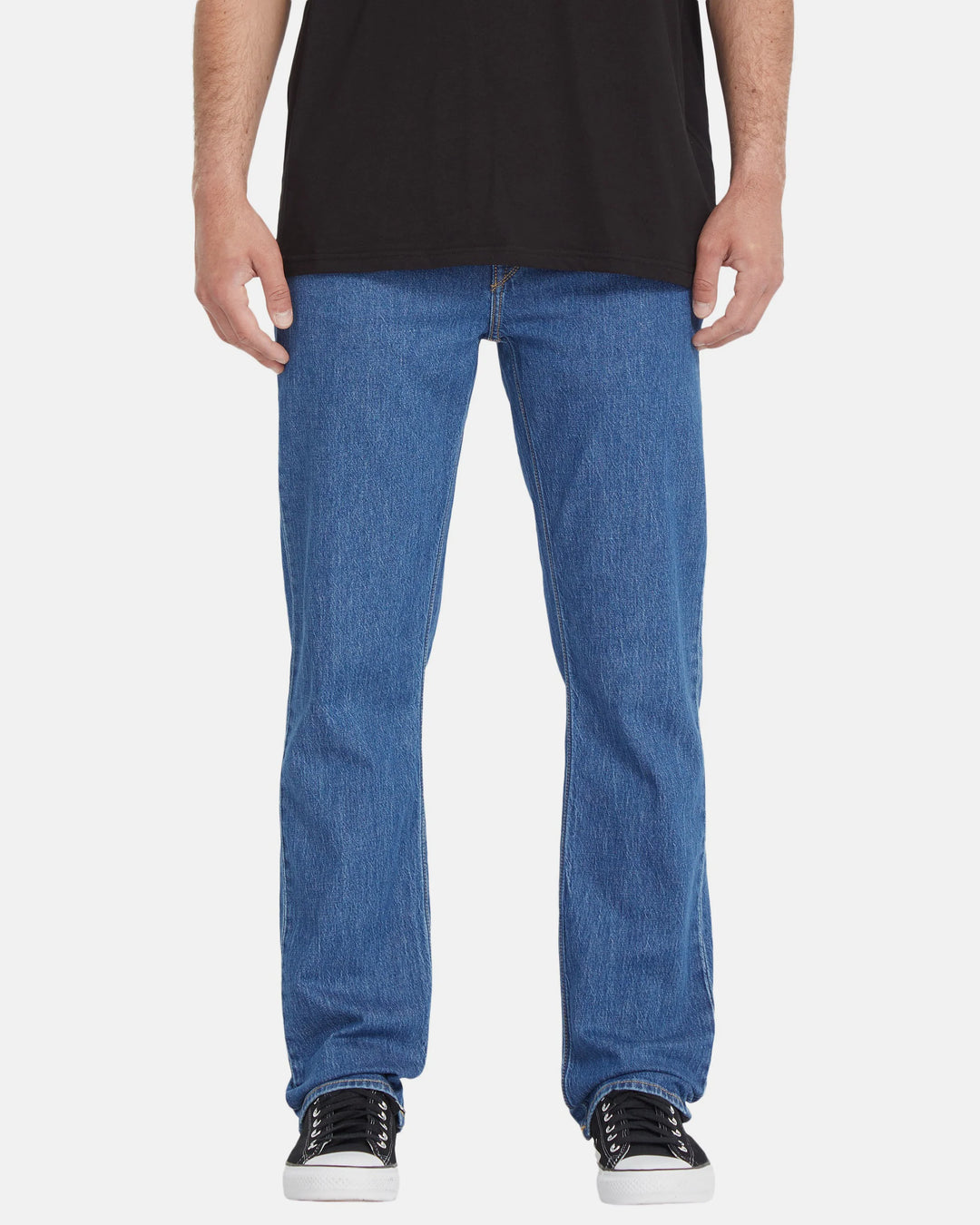 Volcom Men's Solver Denim Pants - Bold Blue - Sun Diego Boardshop