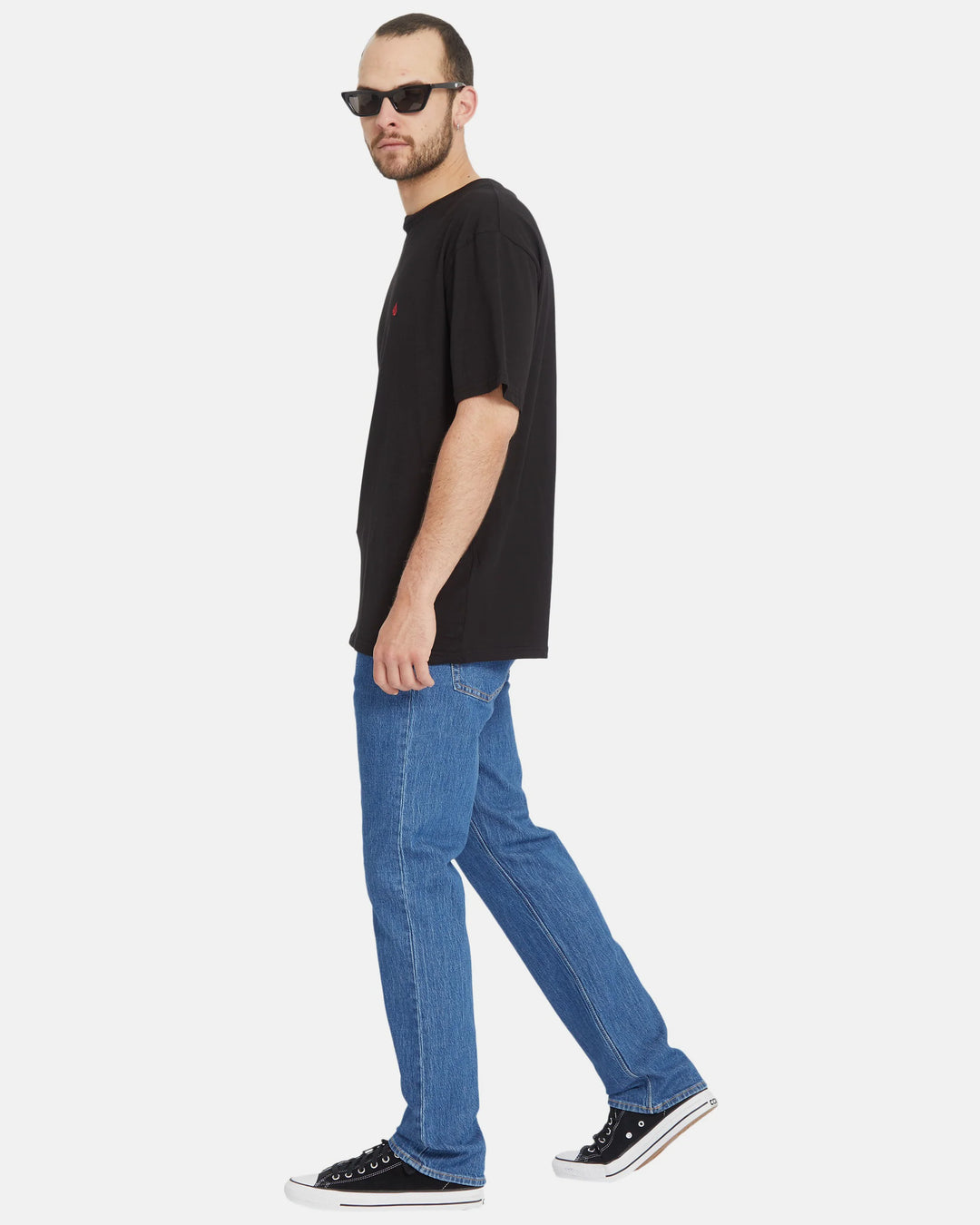 Volcom Men's Solver Denim Pants - Bold Blue - Sun Diego Boardshop