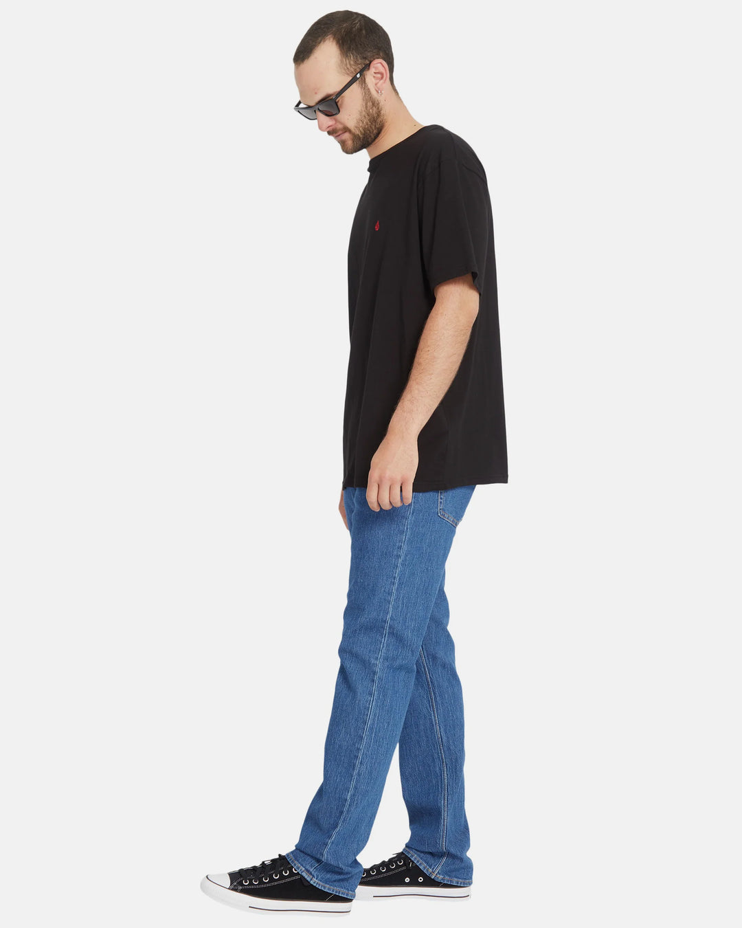 Volcom Men's Solver Denim Pants - Bold Blue - Sun Diego Boardshop