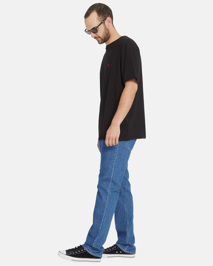 Volcom Men's Solver Denim Pants - Bold Blue - Sun Diego Boardshop