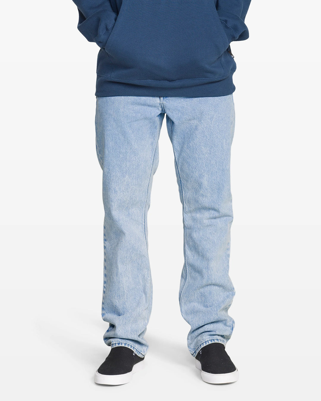 Volcom Men's Solver Denim Pants - Pale Aqua