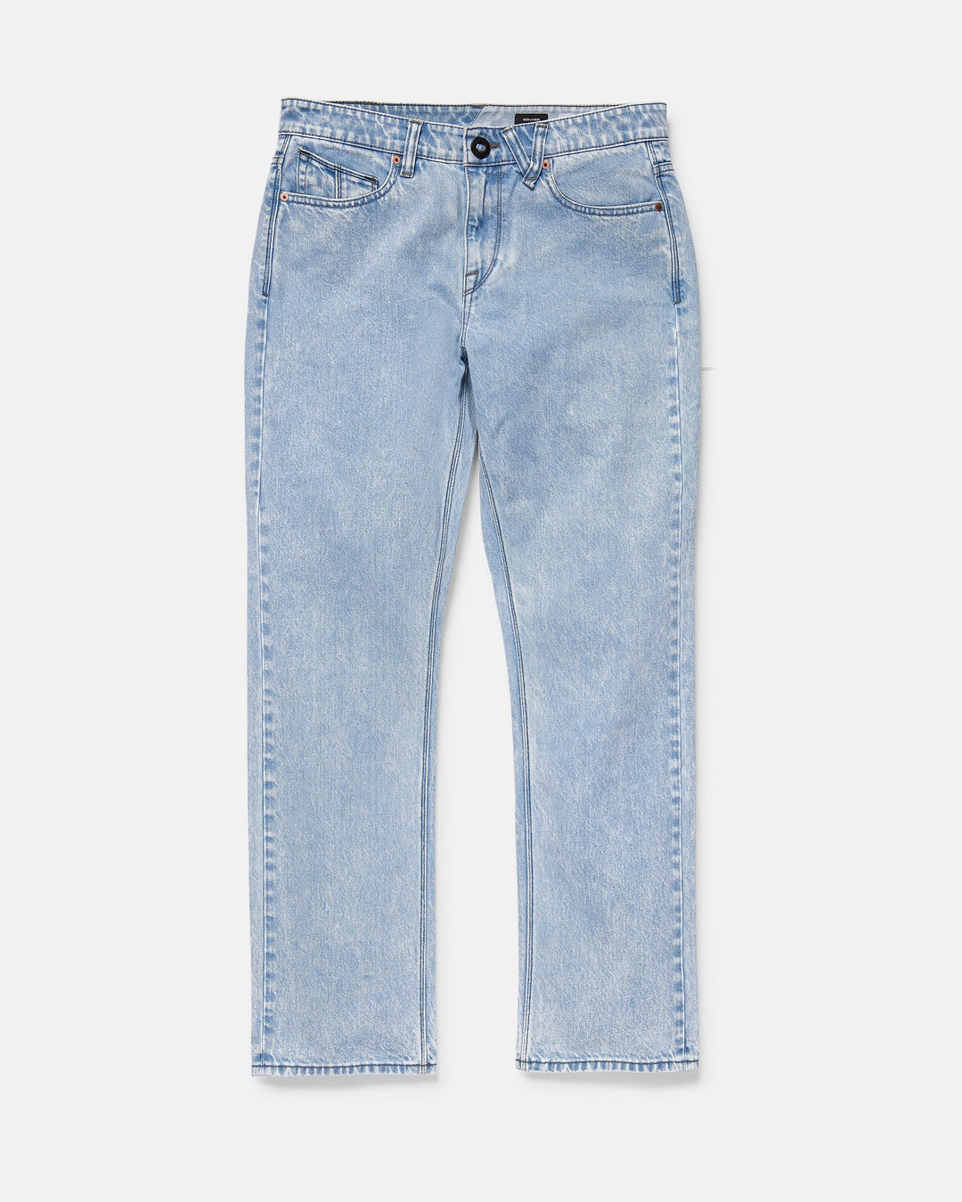 Volcom Men's Solver Denim Pants - Pale Aqua