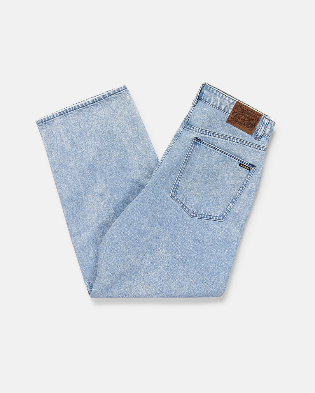 Volcom Men's Billow Denim Pants - Pale Aqua