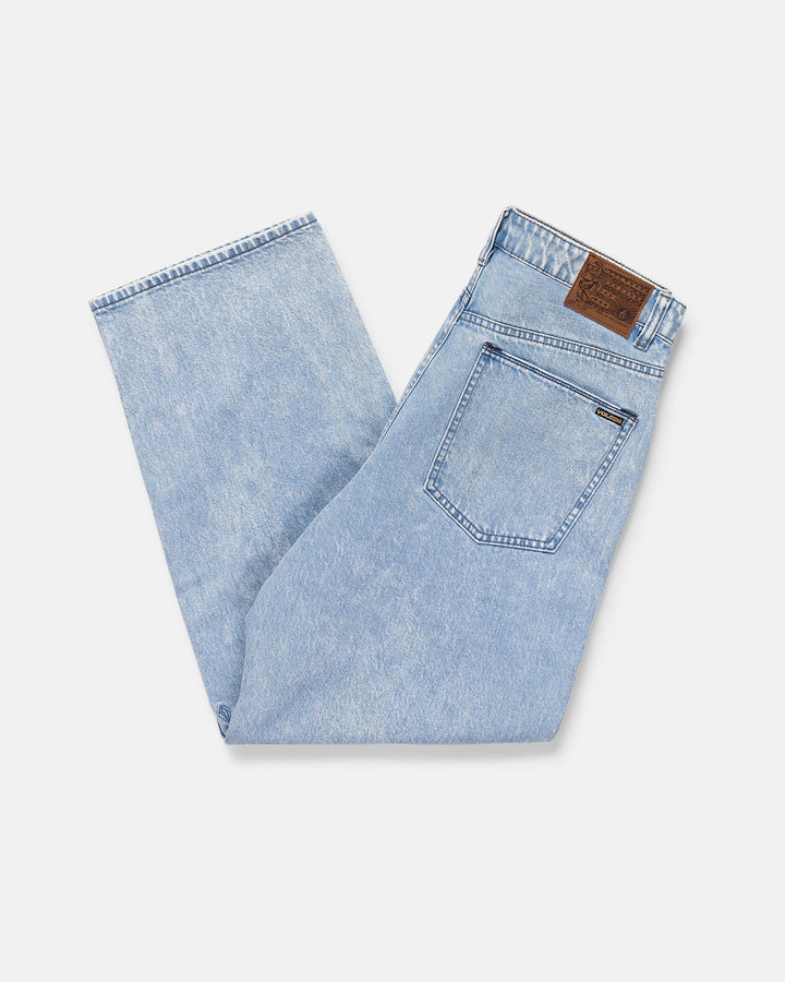 Volcom Men's Billow Denim Pants - Pale Aqua