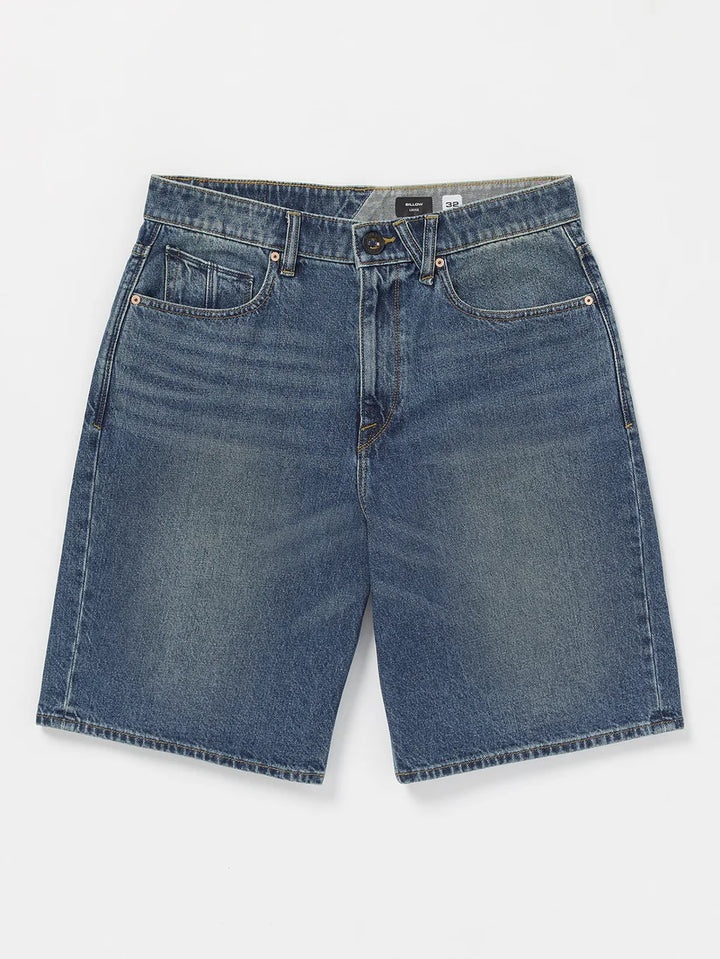 Volcom Billow Denim Shorts - CLASSIC BLUE - Sun Diego Boardshop