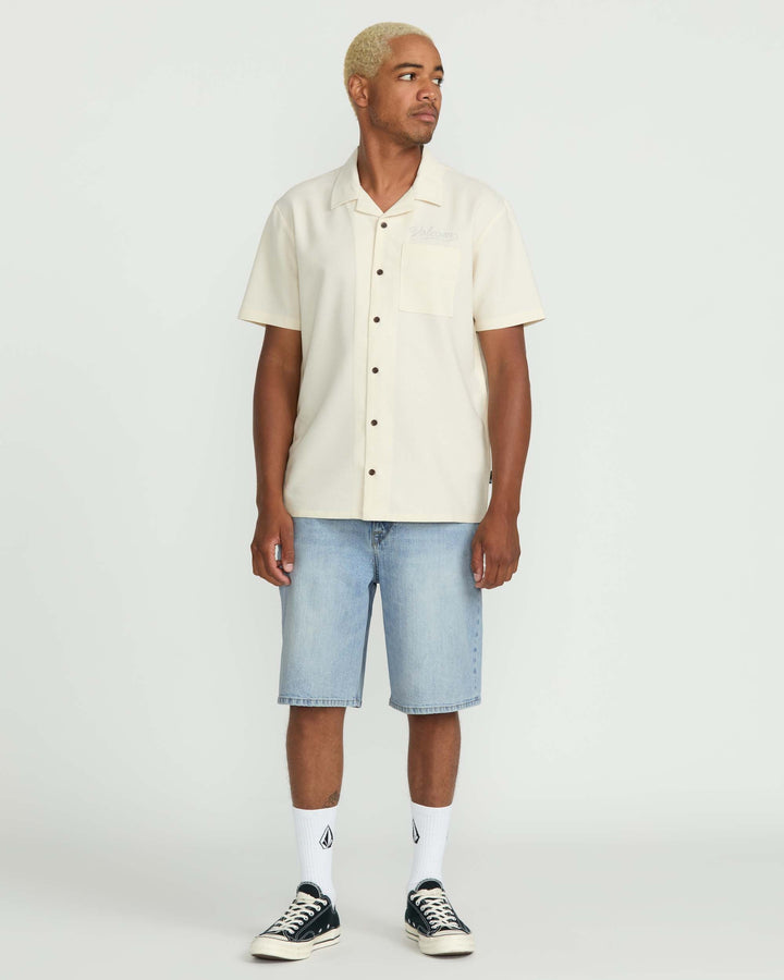 Volcom Men'S Billow Denim Shorts - Dry Vintage - Sun Diego Boardshop