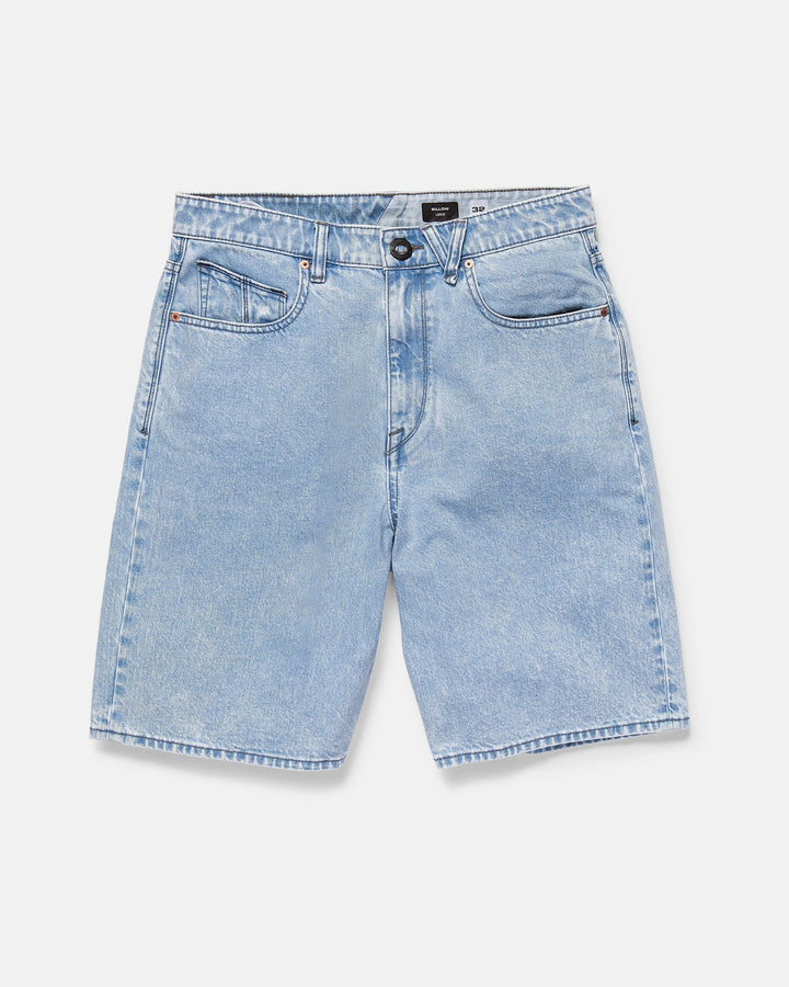 Volcom Men's Billow Denim Shorts - Pale Aqua