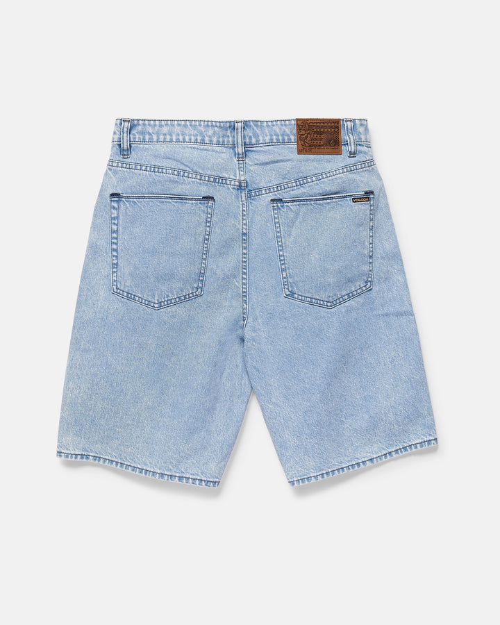 Volcom Men's Billow Denim Shorts - Pale Aqua