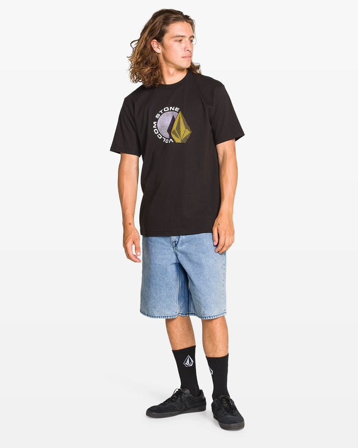 Volcom Men's Billow Denim Shorts - Pale Aqua