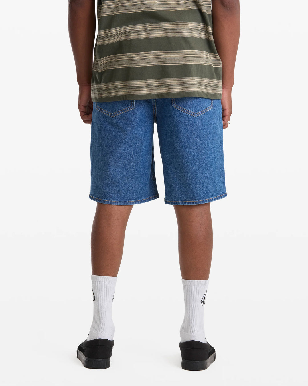 Volcom Men's Billow Denim Shorts - Bold Blue