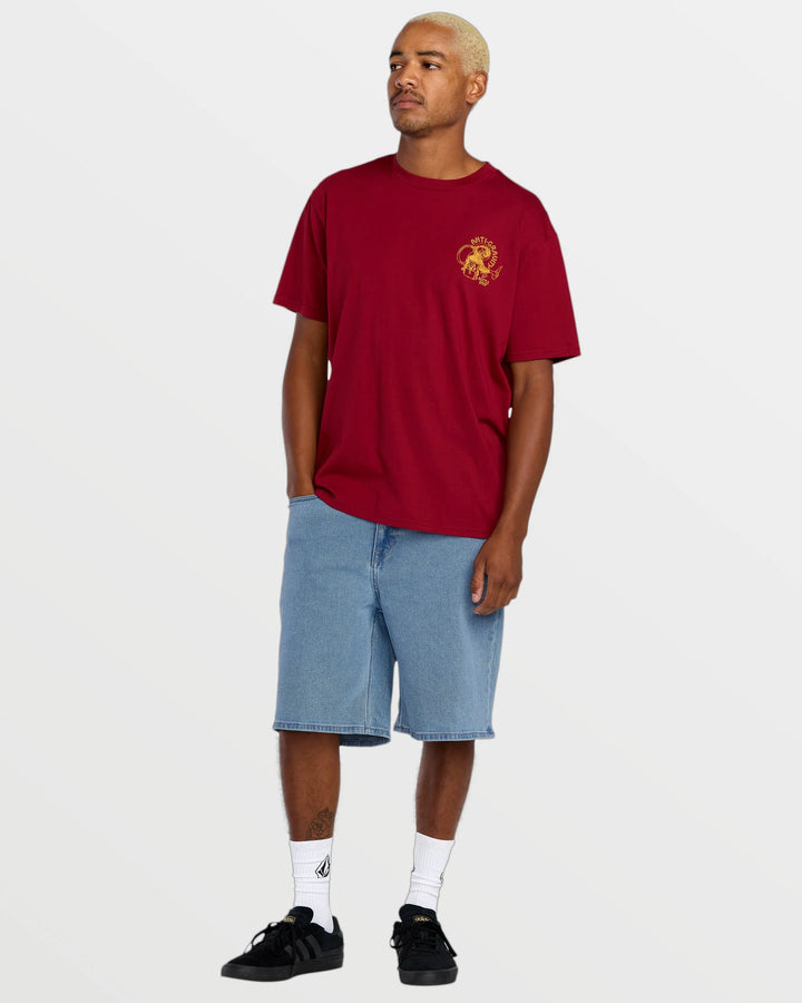 Volcom Men's Billow Denim Shorts - Blueprint