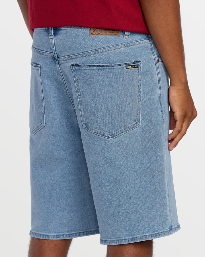 Volcom Men's Billow Denim Shorts - Blueprint
