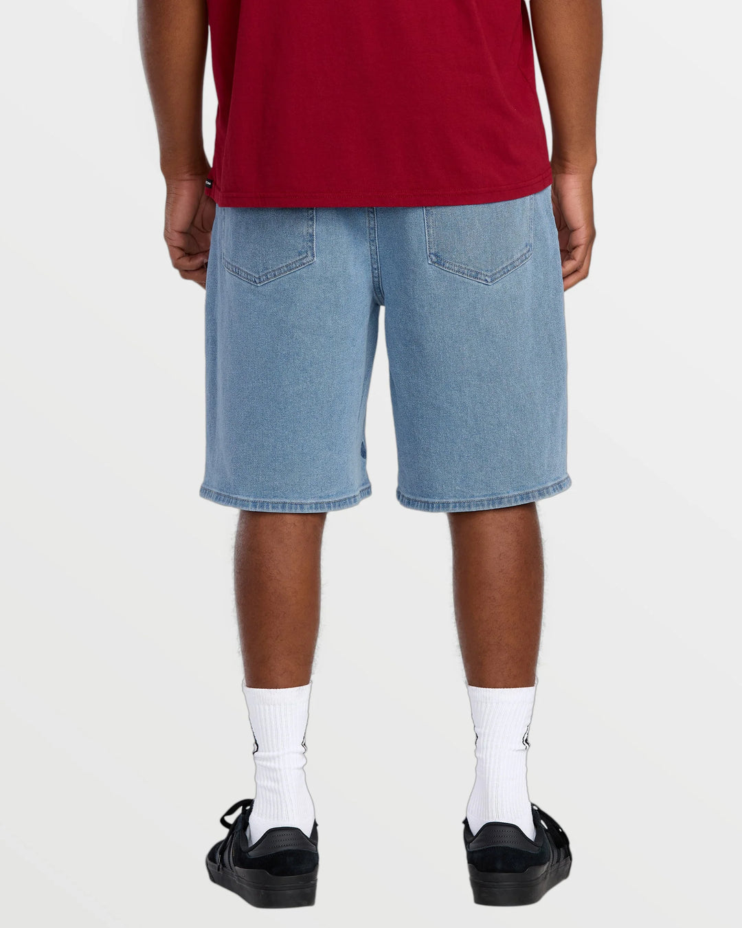 Volcom Men's Billow Denim Shorts - Blueprint