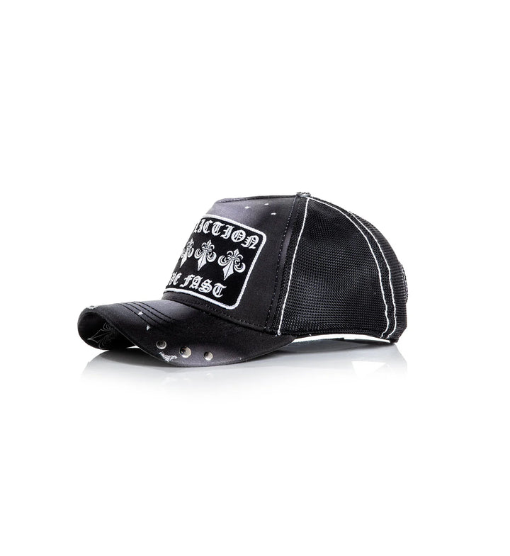 Affliction Men's Life Hat - Black Potassium Spray
