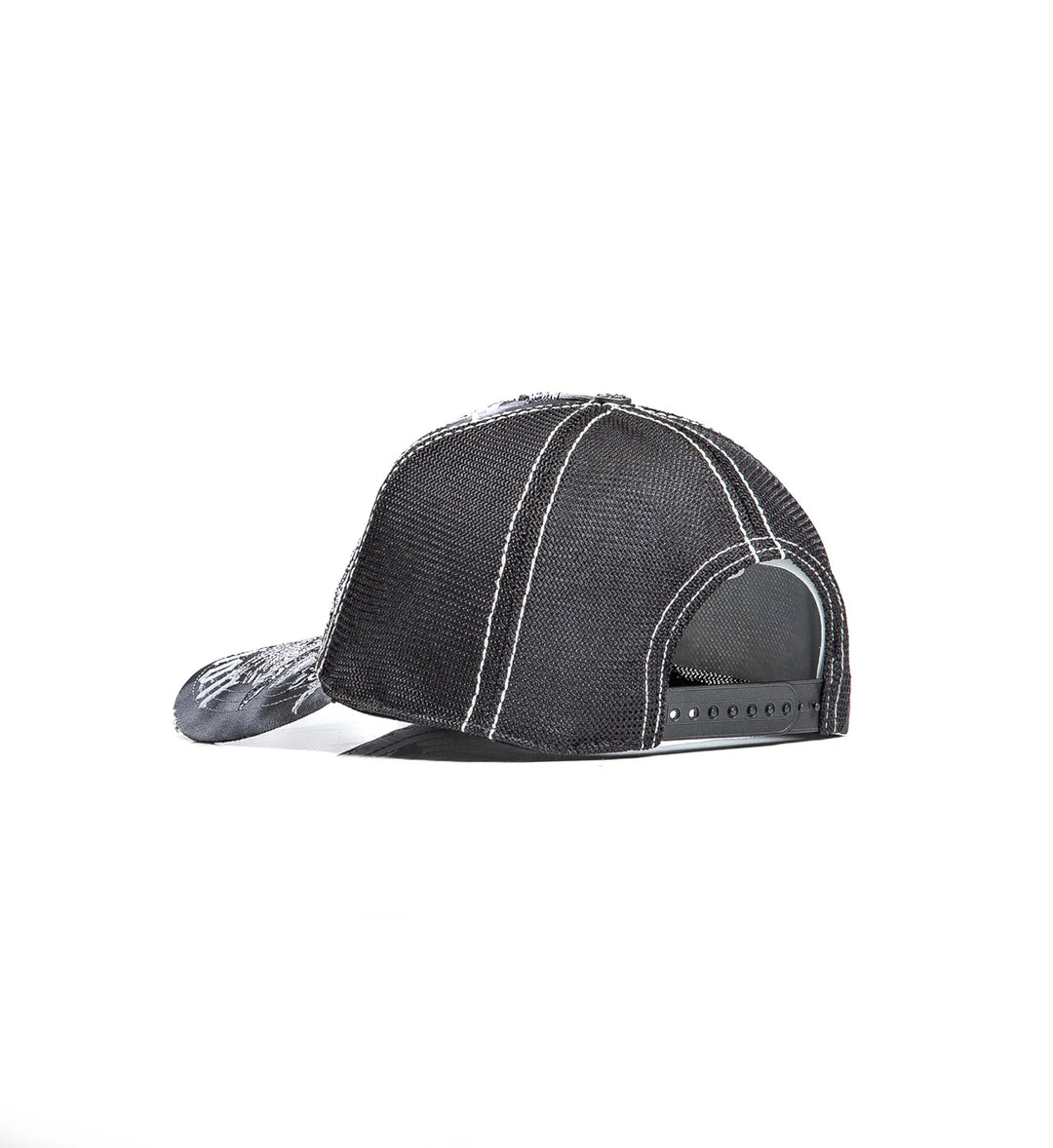 Affliction Men's Mortal Veil Hat - Black Potassium Spray