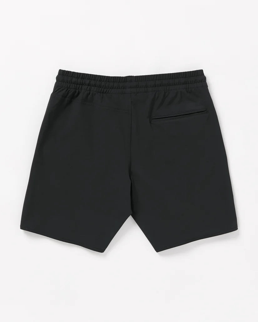 Volcom Nomoly Hybrid Shorts - BLACK - Sun Diego Boardshop