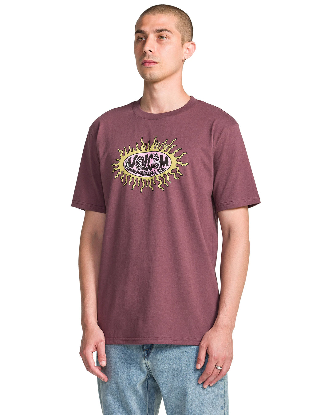 Volcom Live Wire Short Sleeve Tee - Pistol Punch - Sun Diego Boardshop