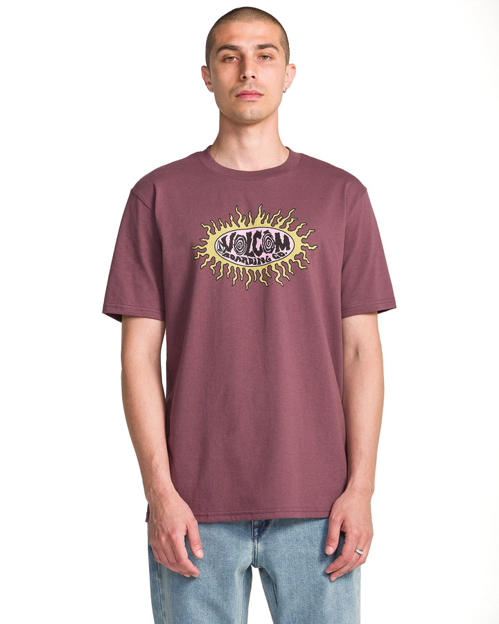 Volcom Live Wire Short Sleeve Tee - Pistol Punch - Sun Diego Boardshop
