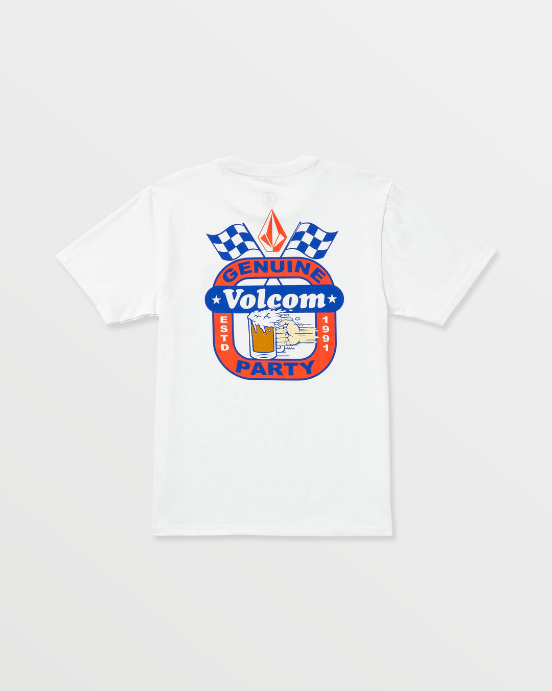 Volcom Fifth Gear Short Sleeve Tee - White - Sun Diego Boardshop