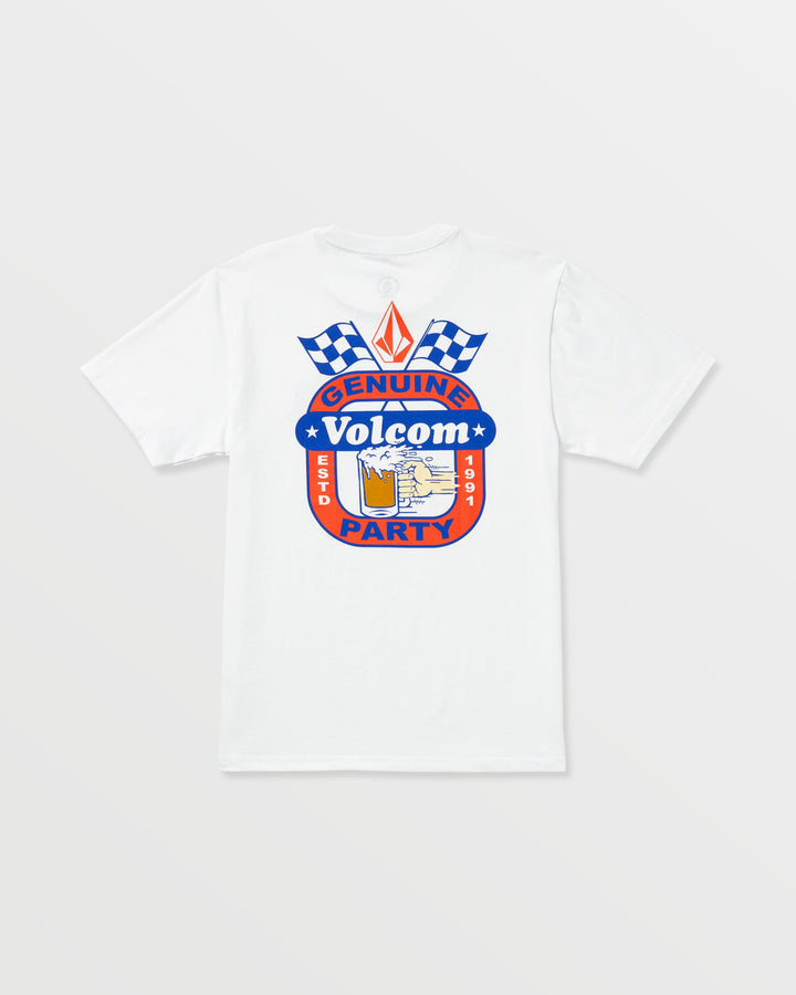 Volcom Fifth Gear Short Sleeve Tee - White - Sun Diego Boardshop
