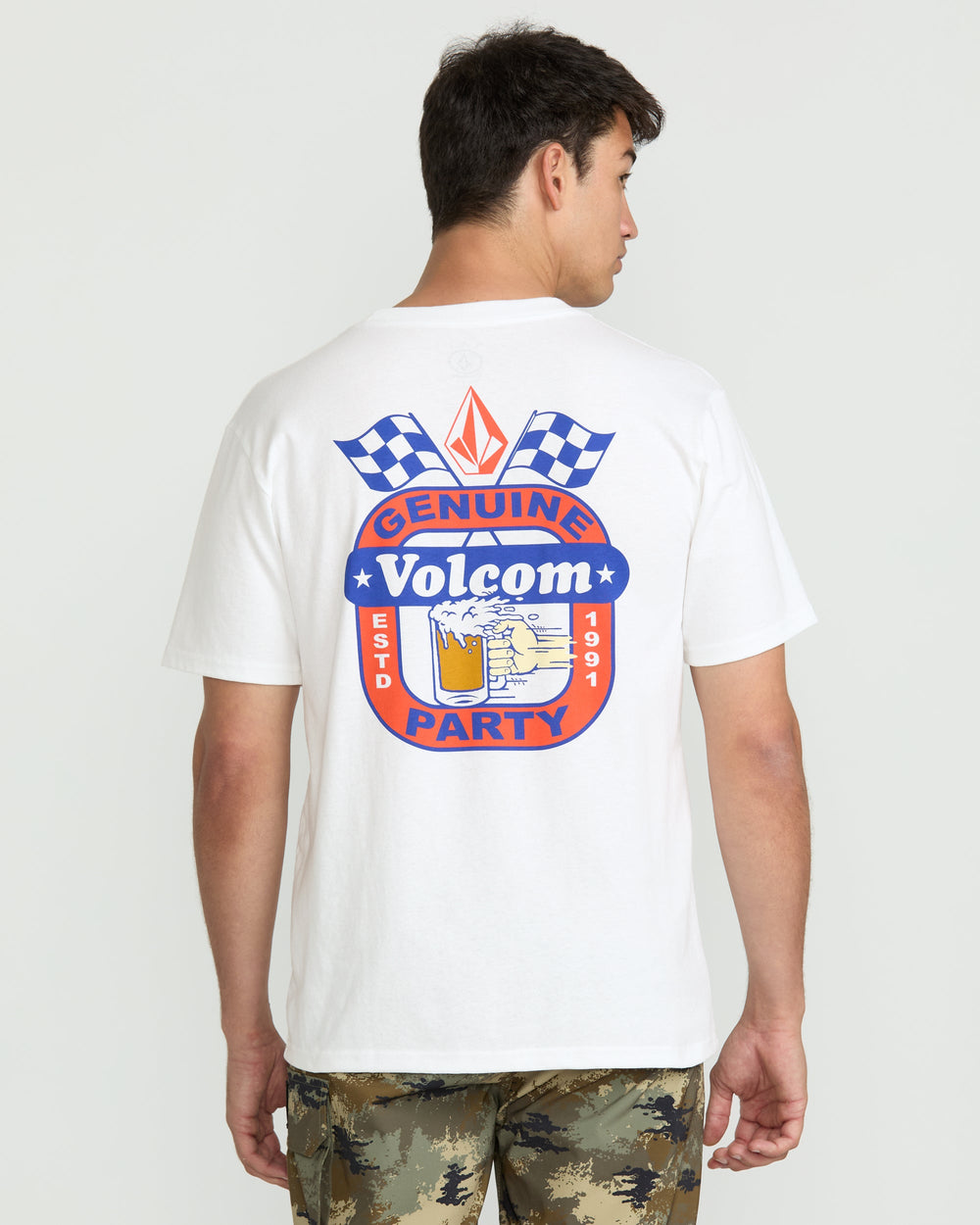Volcom Fifth Gear Short Sleeve Tee - White - Sun Diego Boardshop