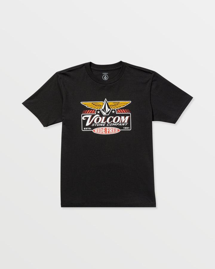 Volcom Revel Short Sleeve Tee - Black - Sun Diego Boardshop