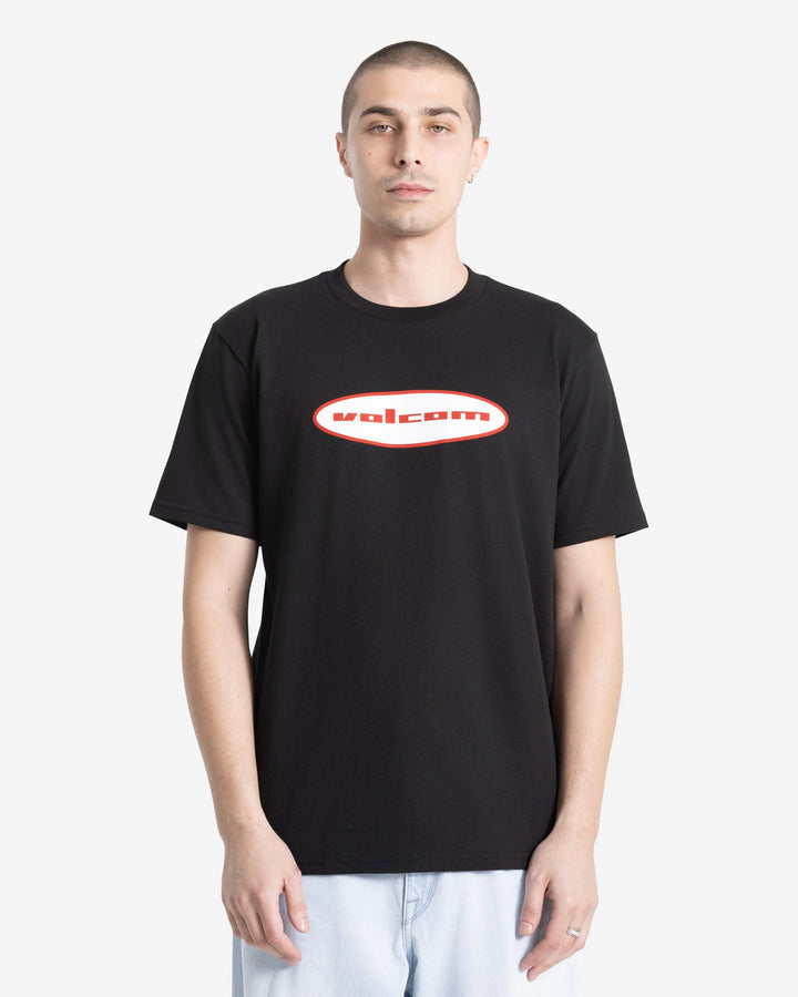 Volcom Quone Short Sleeve Tee - Black - Sun Diego Boardshop