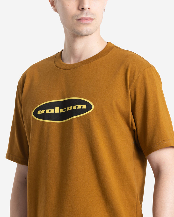 Volcom Quone Short Sleeve Tee - Major Brown - Sun Diego Boardshop