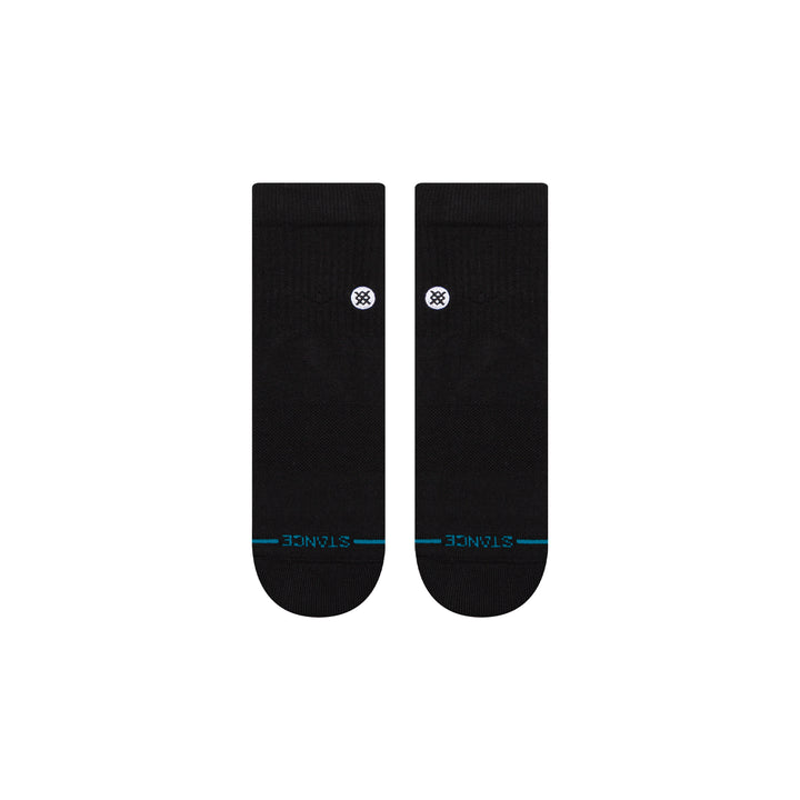 Stance Icon Quarter Socks - BLACK - Sun Diego Boardshop