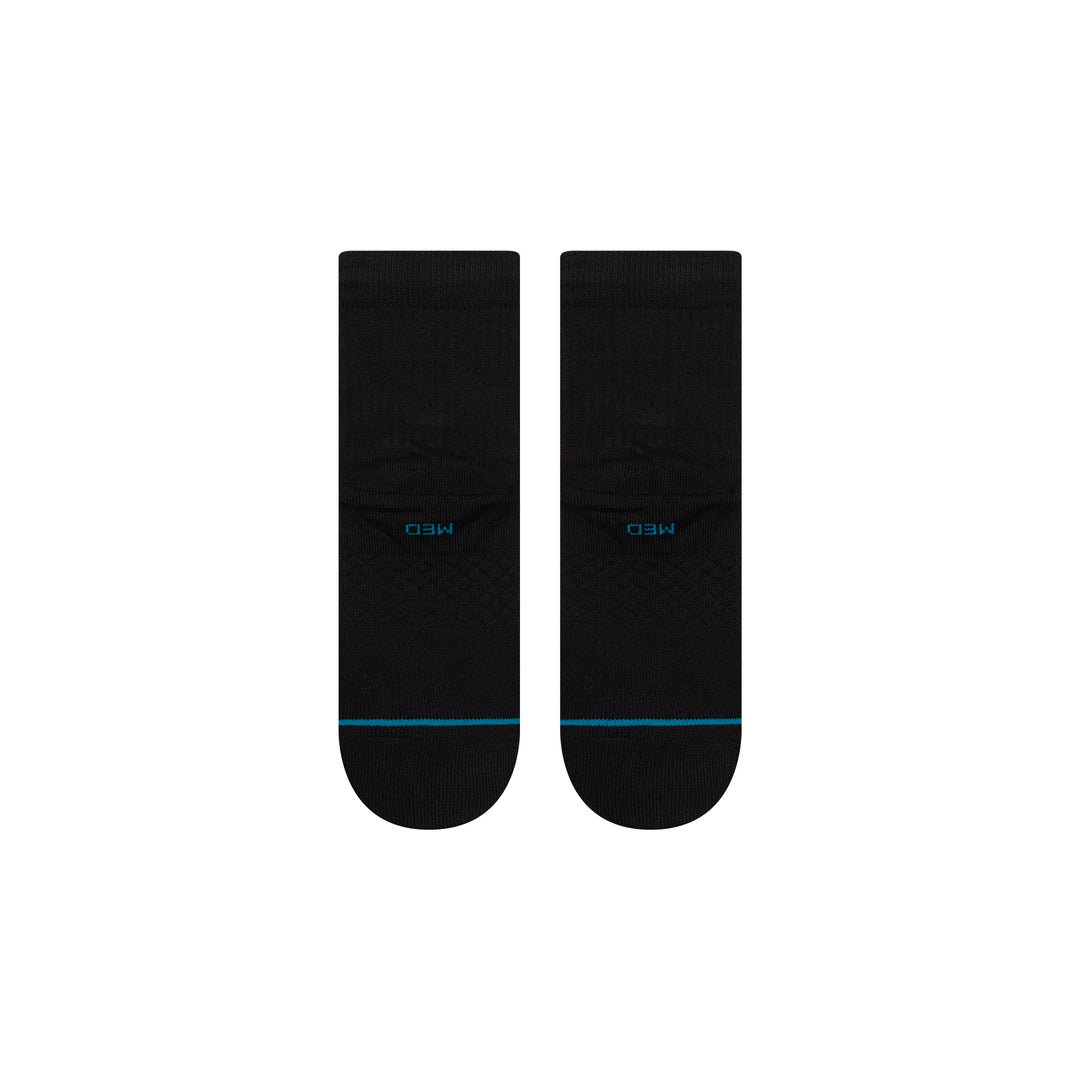 Stance Icon Quarter Socks - BLACK - Sun Diego Boardshop